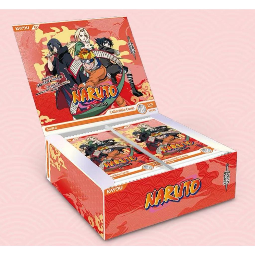 การ์ดนารูโตะ เวอร์ชั่นภาษาจีน T4W8 กล่อง เวอร์ชั่นแท้ KAYOU