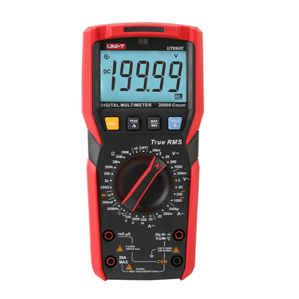 UNI-T UT89X/UT89XD/UT89XE มัลติมิเตอร์แบบดิจิตอล True Uniform Root Tester AC/DC โวลต์มิเตอร์แอมป์มิเ