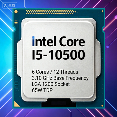 Intel i5-10500 CPU LGA1200CPU โปรเซสเซอร์ 6-Core 12-Line