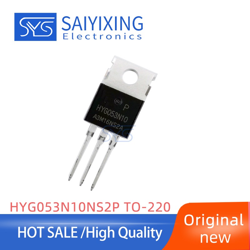 5PCS ใหม่ HYG053N10 TO-220 N-CH 100V 135A HYG053N10NS2P ทรานซิสเตอร์ MOSFET G053N10