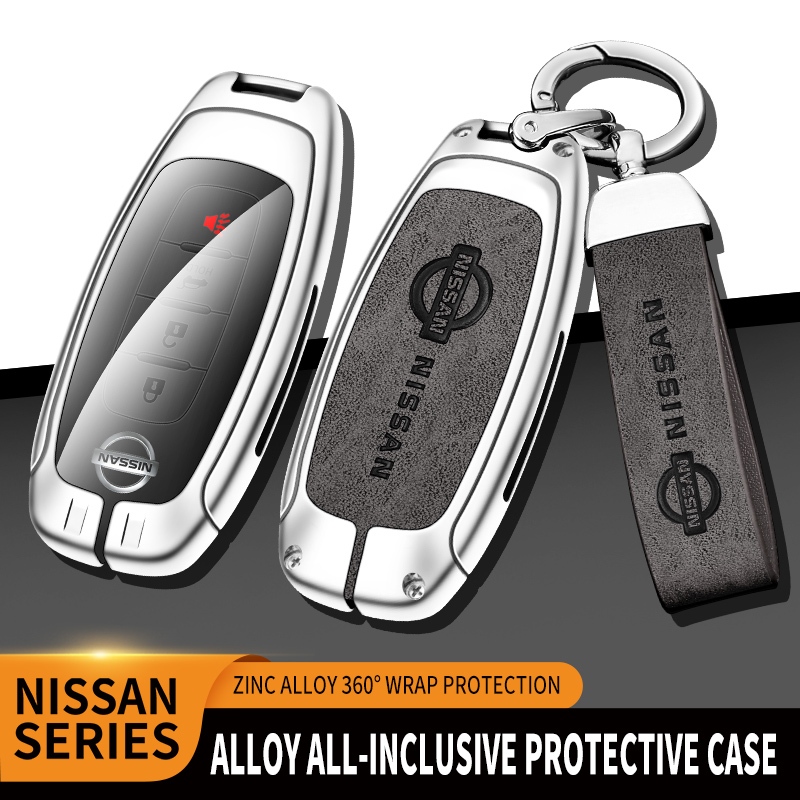 3/4 ปุ่มกุญแจรถสําหรับ Nissan X-Trail Qashqai Patrol Sentra Serena Tiida Teana Juke Leaf Micra Almer