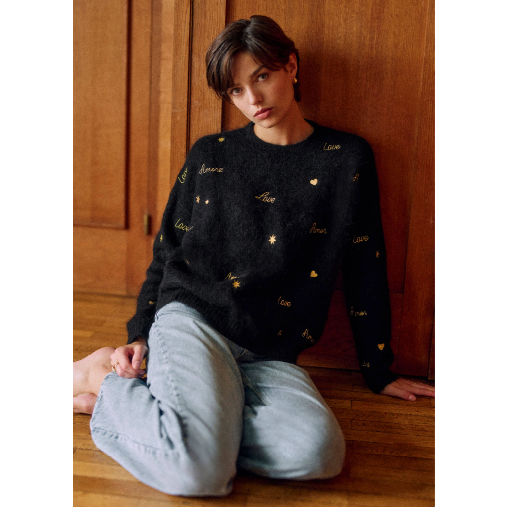 เสื้อกันหนาวสไตล์เรโทรจากมาร์โมไหต์ ดีไซน์โดย Sezane ผ้าดิบ