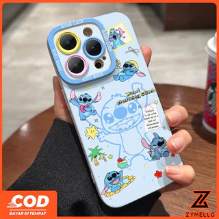สําหรับOPPO Reno 16F Reno15 F Reno14F Reno 13F Reno13 Pro Reno12 F Reno 11F Reno10 Reno8Z Reno7Z Reno8T Reno5 Reno4 Reno6zน่ารักการ์ตูนStitchกันกระแทกTPUเคสโทรศัพท์