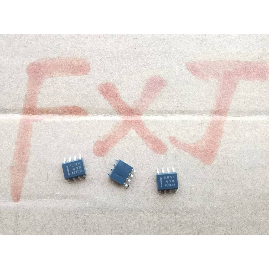 PCS) ยี่ห้อ ((10 TL072C ใหม่แท้ TL072CDR เครื่องขยายเสียงการใช้พลังงานต่ํา Patch SOP-8 pxc4 ((10 ชิ้