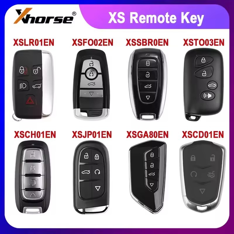 Xhorse XS Series XM38 รถสมาร์ทคีย์ Global ฉบับภาษาอังกฤษ XSCH01EN XSSLR01EN XSFO02EN XSJP01EN XSGA80