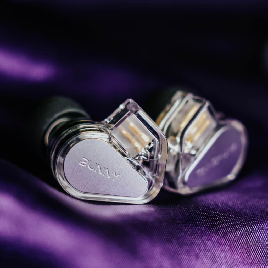 TANCHJIM Bunny HiFi IEM หูฟัง 1DD Dual-Chamber Driver 0.78 มม.2Pin หูฟังแบบมีสายพร้อมไมโครโฟน 3.5 มม.