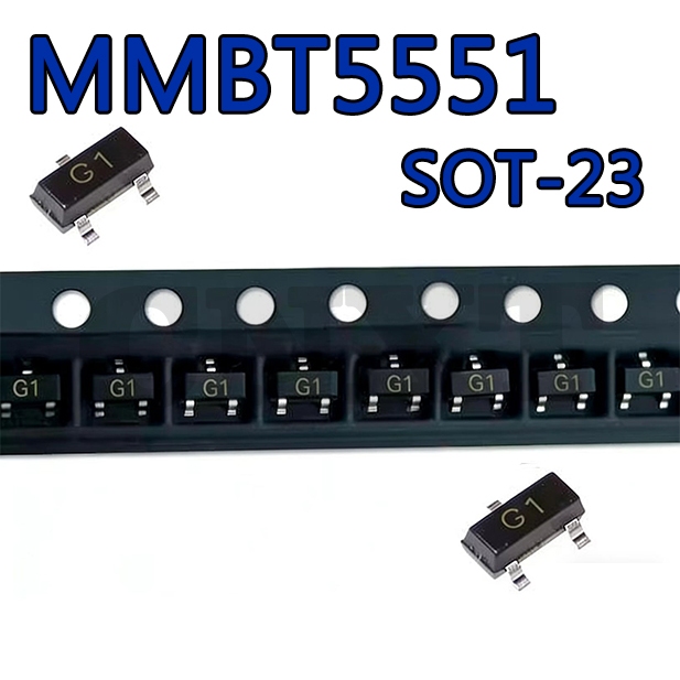 50~100PCS MMBT5551 2N5551 MMBT5551LT1G G1 SOT-23 Patch Triode