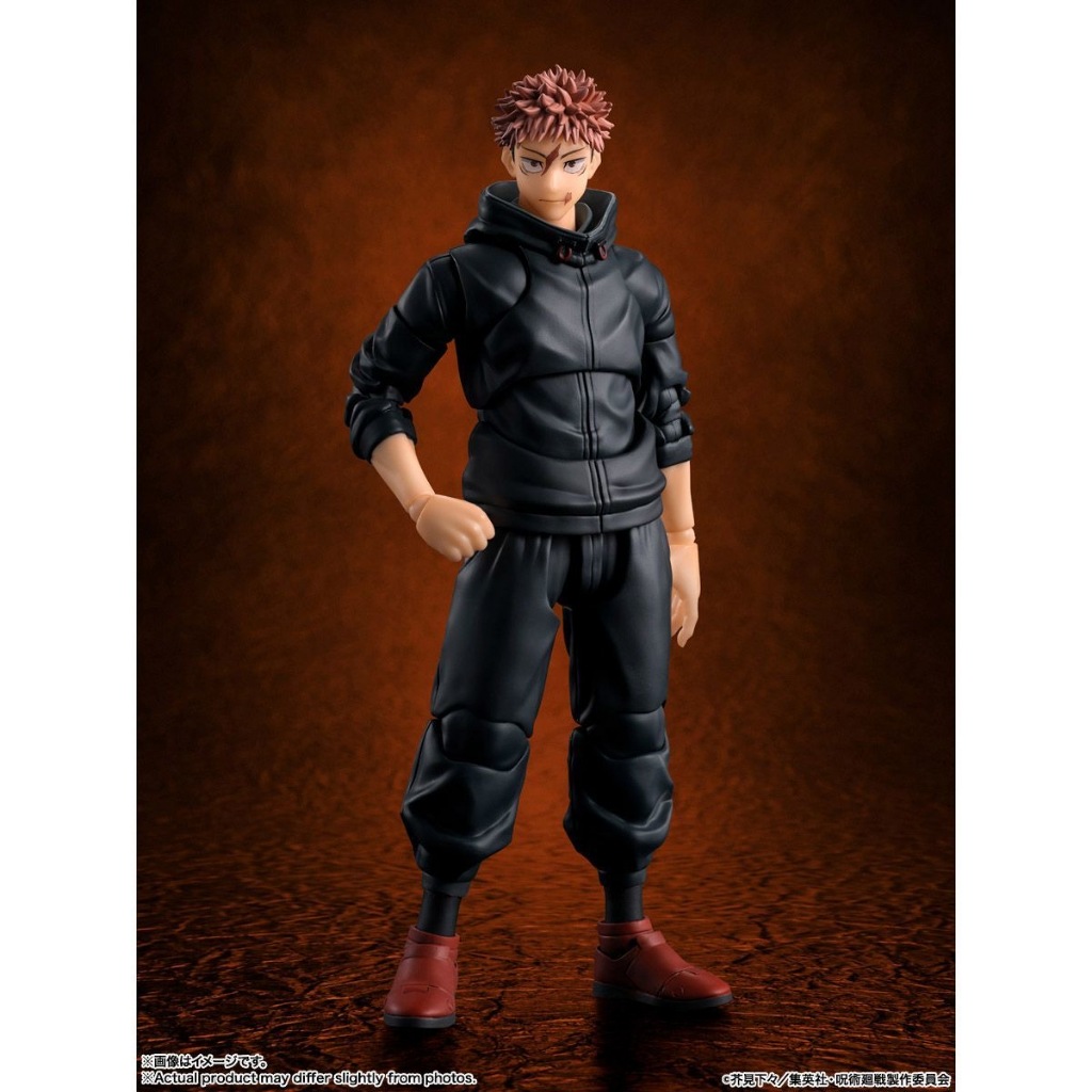 BANDAI SHF JJTKS jujutsu kaisen YUJI ITADORI โมเดลพลาสติก