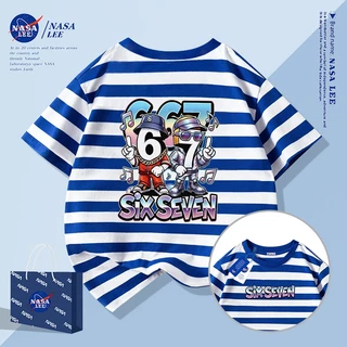 [จัดส่งภายในวันเดียว] เสื้อยืดผ้าฝ้ายทรงหลวม เหมาะสำหรับทุกวัยตั้งแต่เด็กถึงผู้ใหญ่ แขนสั้น รอบคอบ