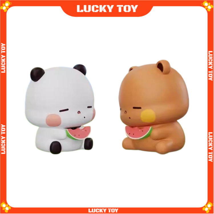 [ของแท้] Bubu Dudu Daily Life Second Release Blind Box ของเล่นสะสมหุ่นเครื่องประดับน่ารักของขวัญวันเ