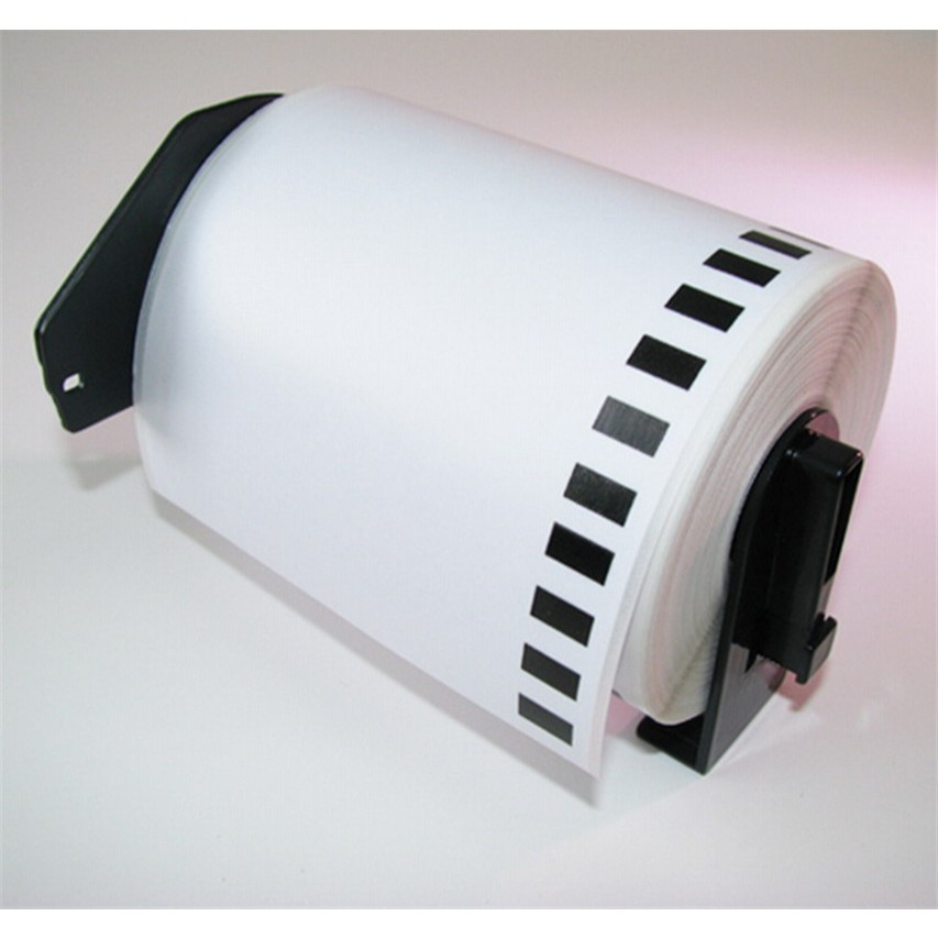 2 x Rolls Brother DK 2243 DK22243 ใช้งานร่วมกับป้ายต่อเนื่องสําหรับ QL-1050 1060N 1100 1110NWB