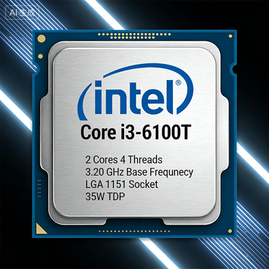 I3-6100T CPU โปรเซสเซอร์ในครัวเรือน