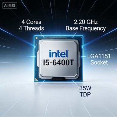 Intel Core i5-6400T โปรเซสเซอร์ Core รุ่นที่หก 1151cpu