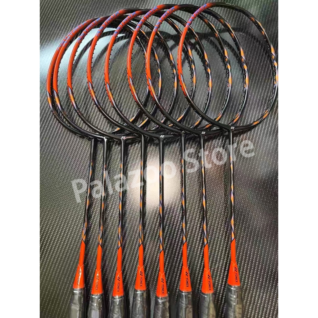จัดส่งในวันเดียวกัน! ไม้แบดมินตัน YONEX ASTROX 77 PRO สำหรับการเล่นระดับโปร, แบบSky Axe 4UG5