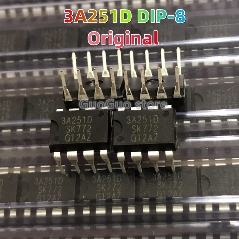 2pcs Original 3A251D DIP-8 STR3A251D DIP8 Power Management ชิป IC ใหม่ของแท้