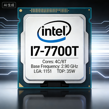 Intel Core i7-7700T โปรเซสเซอร์ Intel Core อัจฉริยะรุ่นที่เจ็ด