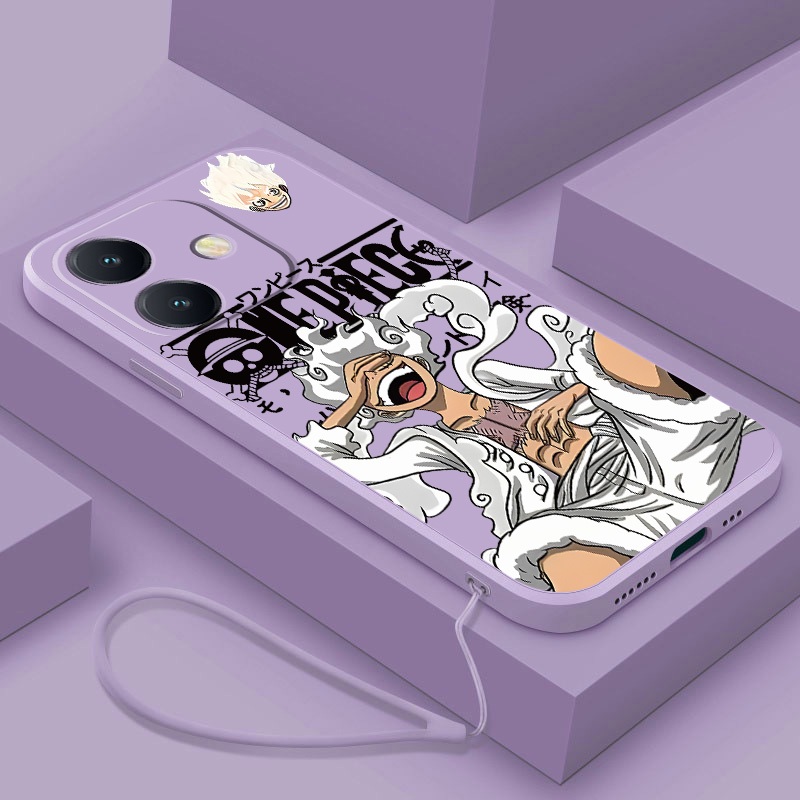 Honor Play10 Play 10 One Piece Luffy Case ยืดหยุ่นสีลูกกวาดฝาครอบซิลิโคนเหลว