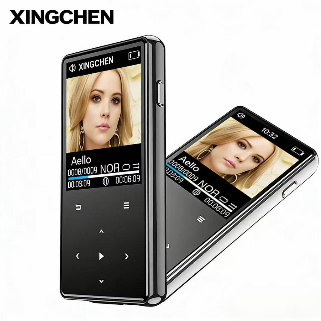XINGCHEN MP3/MP4 เครื่องเล่นเพลงบลูทูธ เครื่องเล่นเทปคาสเซ็ตแบบพกพา เครื่องเล่นเพลงแบบพกพา ตัวรับสัญ