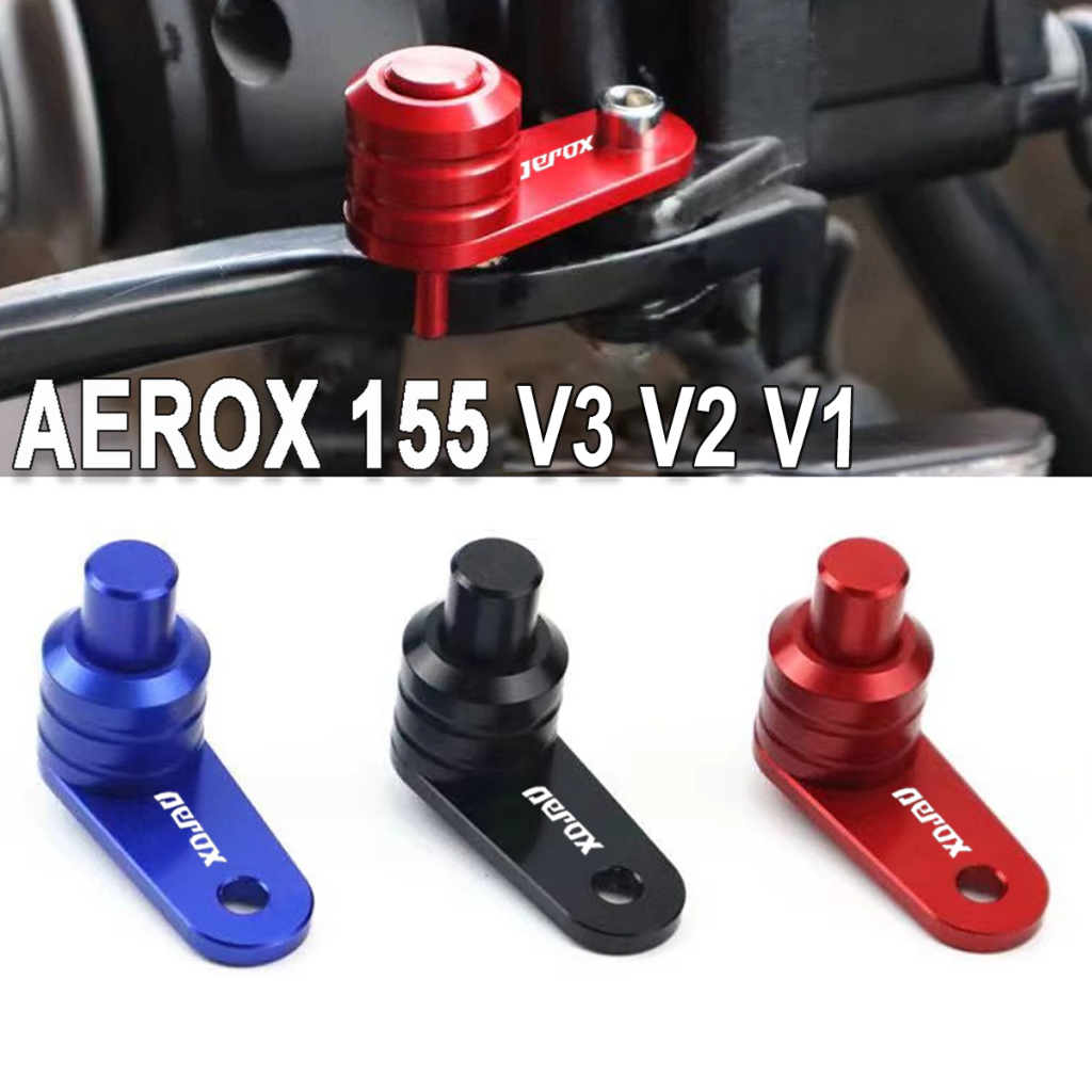 AEROX 155 2025 2026 CNC โลหะผสมเบรคคันโยกล็อคที่จอดรถสําหรับ AEROX V2 AEROX V1 V3