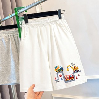 【จัดส่งในวันเดียวกัน】กางเกงขาสั้นสีขาวสำหรับเด็ก NASA คอลเลก…