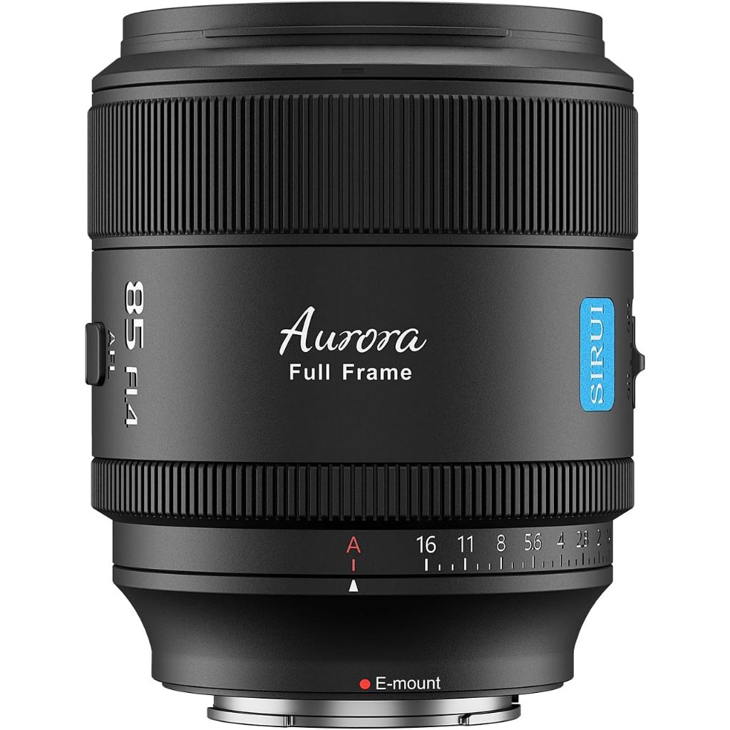 SIRUI Aurora 85mm F1.4 เลนส์โฟกัสอัตโนมัติแบบเต็มเฟรม, เลนส์เทเลโฟโต้ Prime Portrait