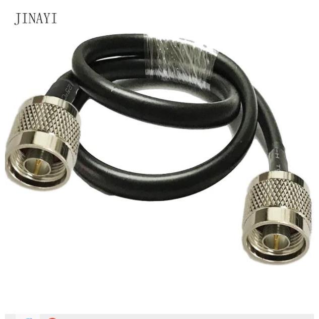 1 PC 5/8/10/15/20 M LMR-400 สาย Coaxial N ชาย N ชาย RF Coax Pigtail เสาอากาศสาย LMR400 วิทยุแฮม