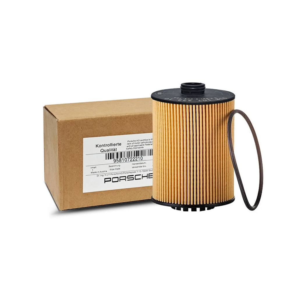 ❤ซื้อ 5 แถม 1❤ กรองน้ํามันเครื่องสําหรับ Porsche Cayenne 3.6 92A VW Touareg 3.6 HU8009Z 03H115562 95