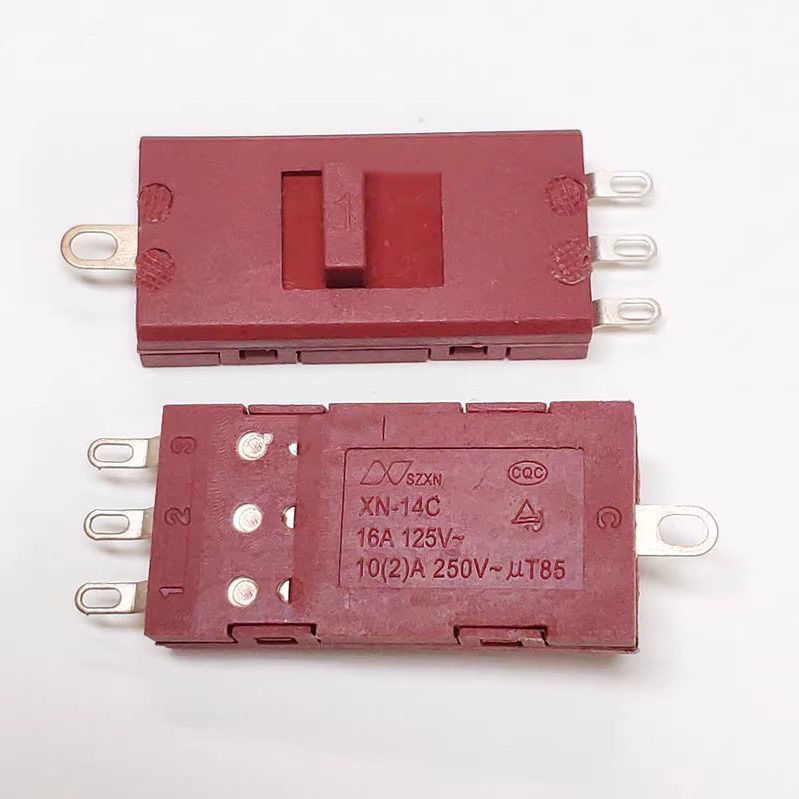 XN-14C Toggle Switch เหมาะสําหรับเครื่องเป่าผม Philips สวิตช์เลื่อน สวิตช์ดัดผม 10A กระแสสูง