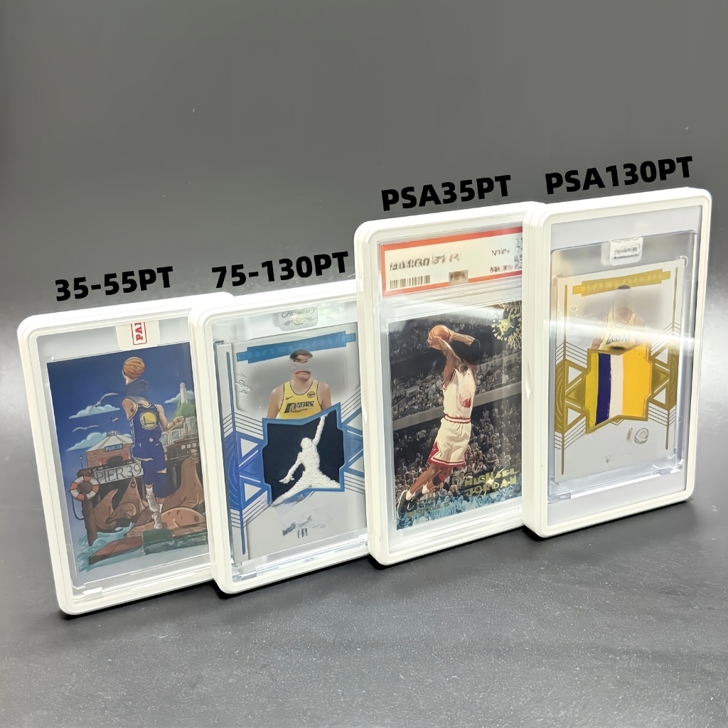 สําหรับ PSA สําหรับ CGC Graded Card Cases Ultra Pure White Metal Protector สําหรับกีฬา Star Card อิฐ Magnetic Display Case