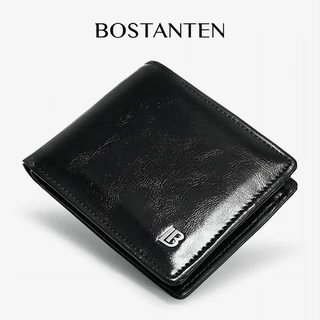 BOSTANTEN Vantage Belt & Wallet Set ชุดของขวัญผู้ชาย เข็มขัด+กระเป๋าสตางค์ พรีเมียม พร้อมถุง