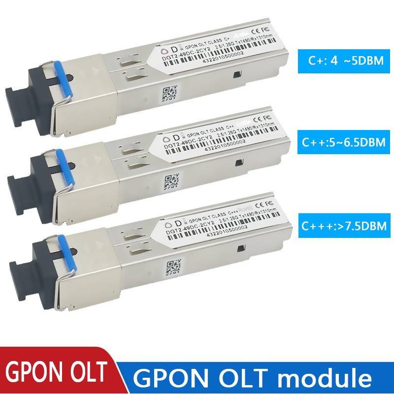 Gpon OLT CLASS B+ C+ C++ C+++ โมดูลออปติคอล PON SFP สําหรับ GPON OLT