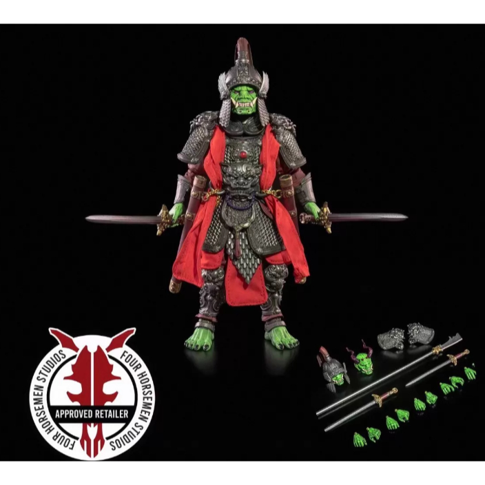 Four Horsemen Mythical Legion Hoshiguma Oni Mask Assassin Action Figure