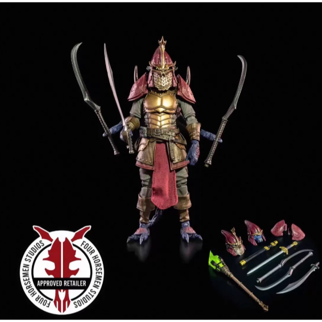 Four Horsemen Mythical Legion Hoshiguma Bojin Armored Assassin Action Figure