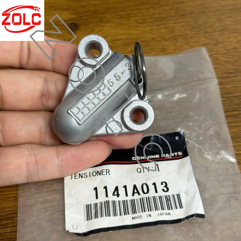 ญี่ปุ่นของแท้ TENSIONER,TIMING CHAIN 1141A013 สําหรับ Outlander LANCER DELICA D:5 4B12 4J12 เครื่องย