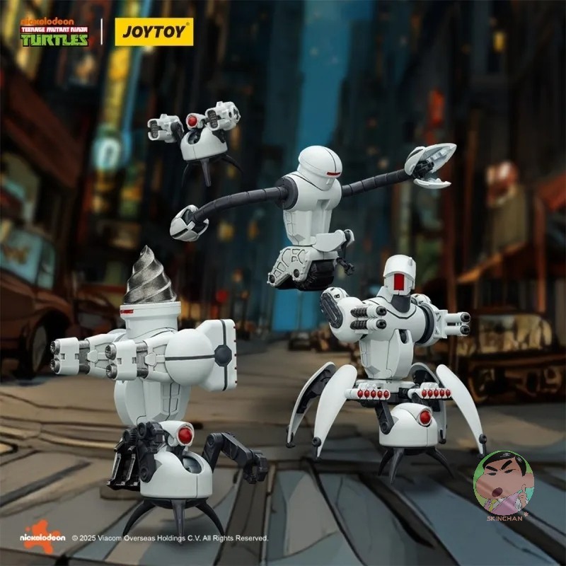 JOYTOY Teenage Mutant Ninja Turtles TMNT Roadkill Rodney Action Figure