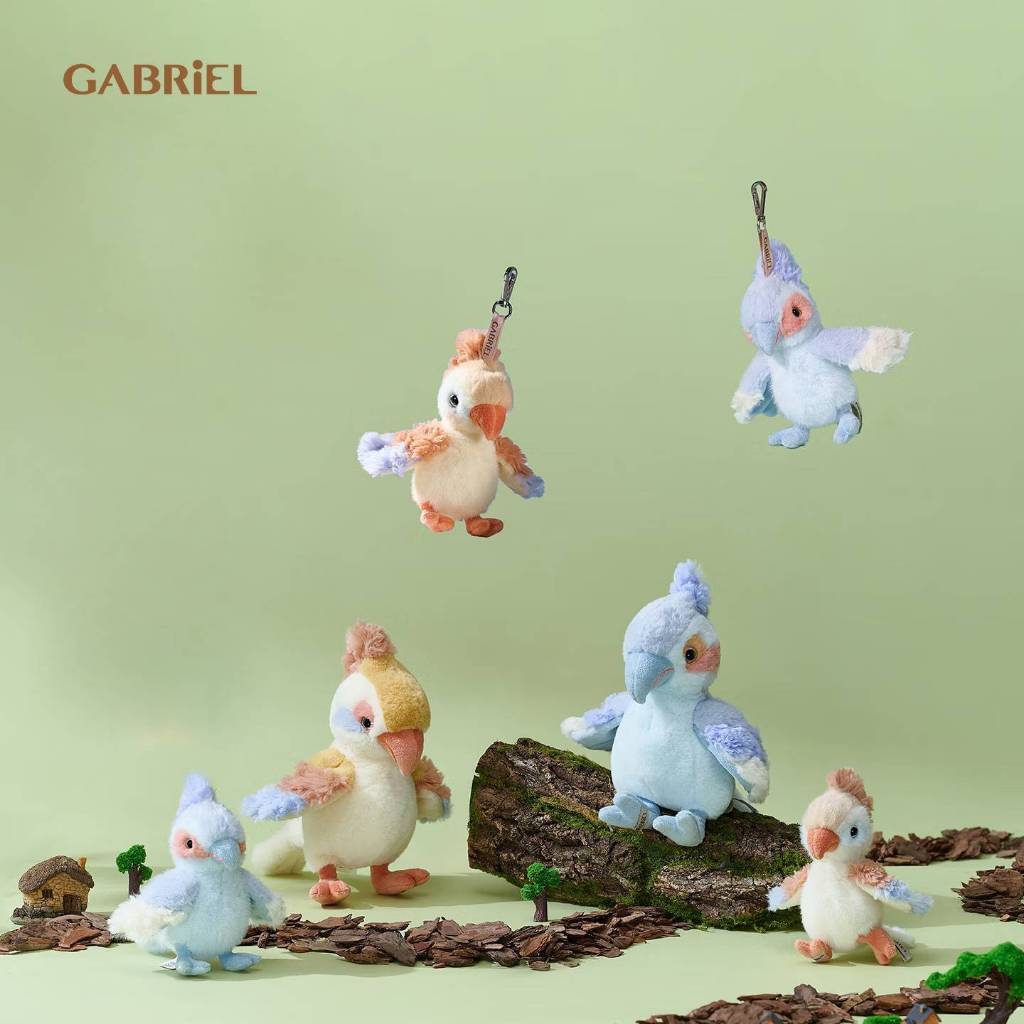 Gabriel พวงกุญแจตุ๊กตานกแก้วน่ารัก – เครื่องรางสัตว์ยัดไส้นุ่ม ของขวัญน่ารักสําหรับเด็ก แฟน & ผู้หญิง ของขวัญวันเกิดและเซอร์ไพรส์ – โปรปัง