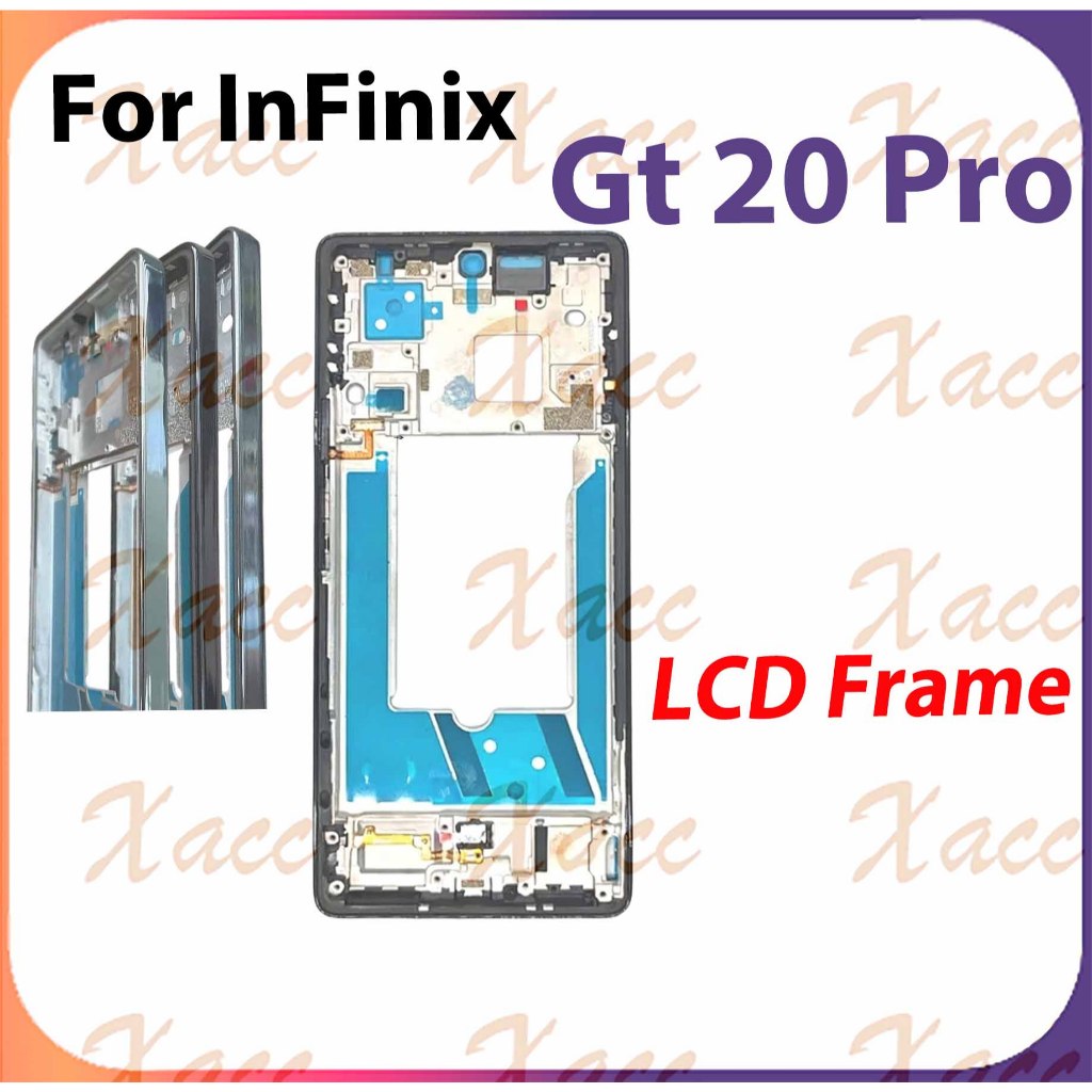 สําหรับ Infinix GT 20 PRO X6871 กรอบ LCD การติดตั้งการเปลี่ยนโทรศัพท์