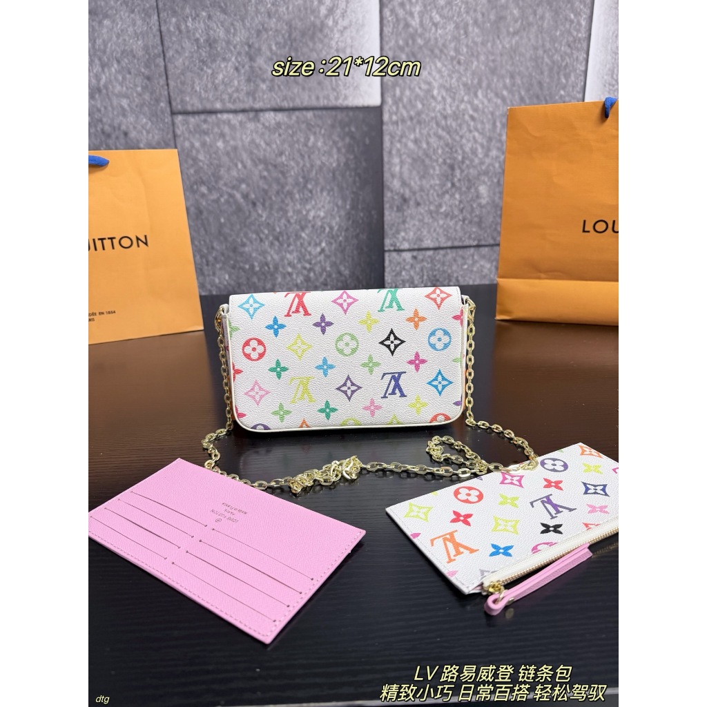 กระเป๋าเดินทาง Delivery Bag Happy Chain Ladies Messenger Bag (พร้อมกล่อง)