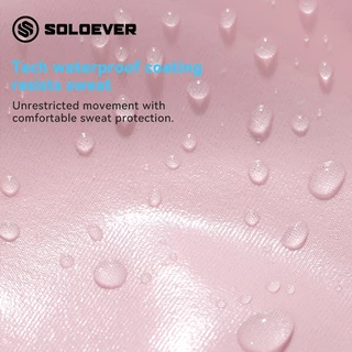 【TH Delivery 】SOLOEVER กระเป๋าคาดเอวออกกำลังกายสำหรับวิ่ง กันน้ำ เบา วัสดุผ้าอย่างดี ช่องเก็บของใหญ่ สีดำ