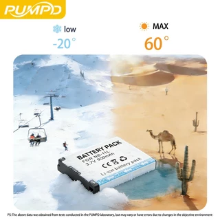 PUMPD NB-11L แบตเตอรี่กล้องเหมาะสําหรับ Canon IXUS125 145 155 240 245 265 A4000 IS HS ที่ชาร์จกล้อง