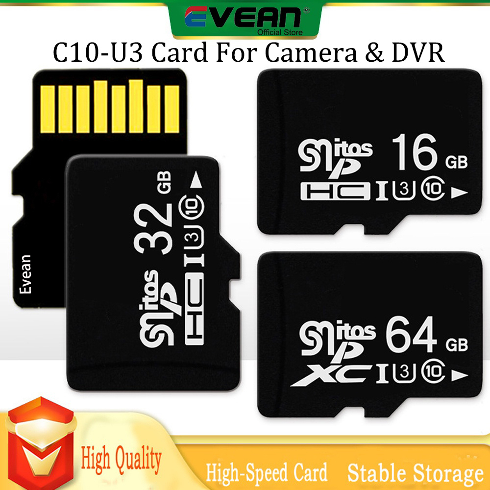 64GB การ์ดหน่วยความจํา Ultra Class 10 U3 ความเร็วสูงพิเศษ Micro SD TF Card สําหรับ Wifi Ip กล้องรถ D
