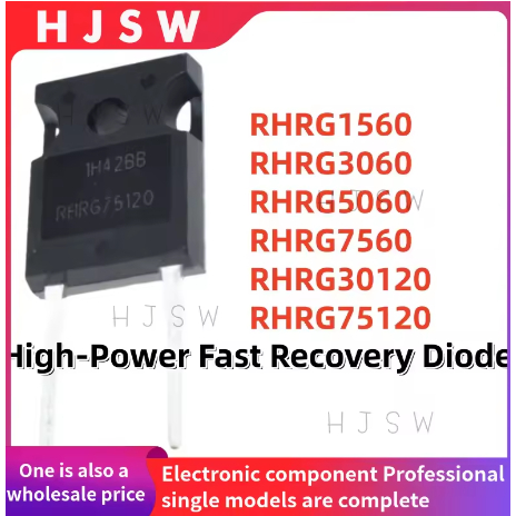 5PCS 100% ใหม่คุณภาพ RHRG1560 RHRG3060 RHRG5060 RHRG7560 RHRG30120 RHRG75120 RHRG TO-247-2 High-Powe