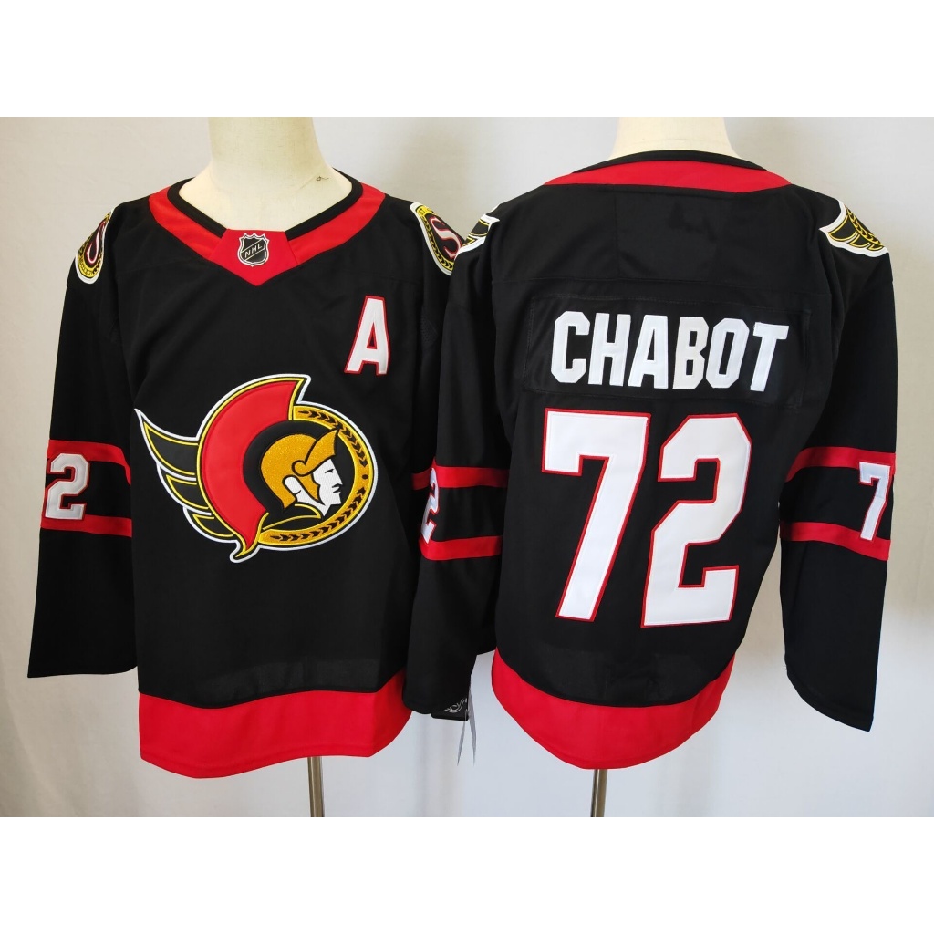 NHL Hockey Jersey Hockey Jersey Senate Home Hockey Jersey ปักชุดกีฬาแขนยาวแบบอเมริกัน