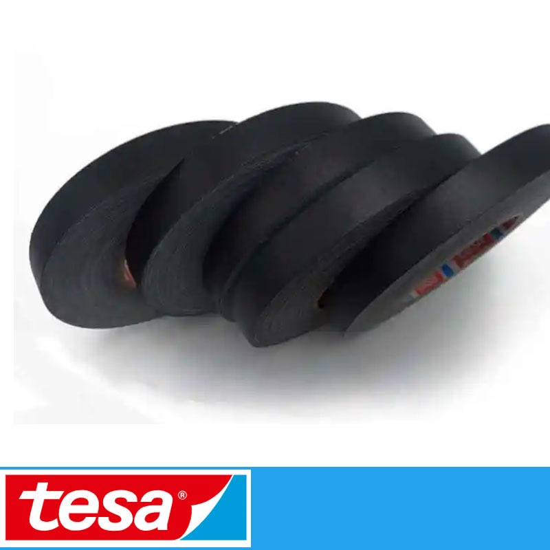 เทปผ้า Tesa 4688 เทป PE สีดําและสีเทา