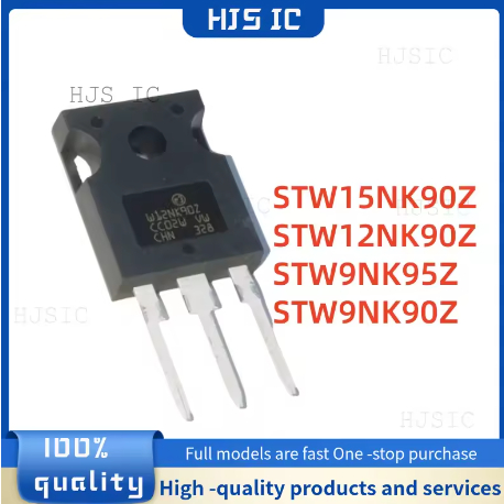 5PCS ใหม่ 100% คุณภาพ STW12NK90Z STW9NK90Z STW9NK95Z STW15NK90Z W12NK90Z W9NK90Z W9NK95Z W15NK90NK90