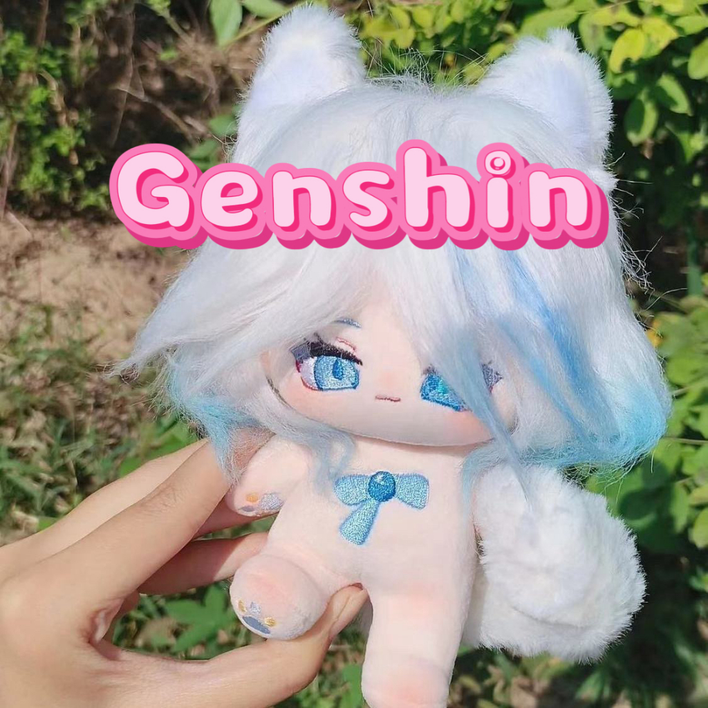 Genshin Impact ตุ๊กตาตุ๊กตาน่ารัก Furina ตุ๊กตา Plush สําหรับเด็กผู้ใหญ่สะสม Dress-up ตุ๊กตา 20 ซม.
