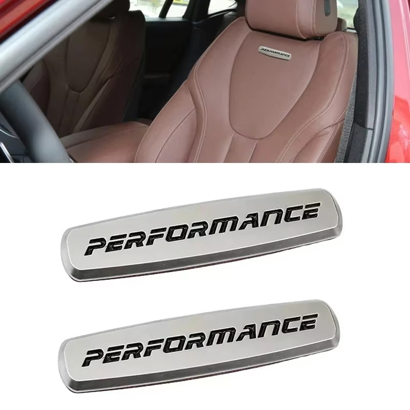 3D โลหะรถสติกเกอร์สําหรับ BMW M Performance E34 E30 E60 E39 E36 E46 E90 E91 E92 F10 F20 F30 X1 X3 X4