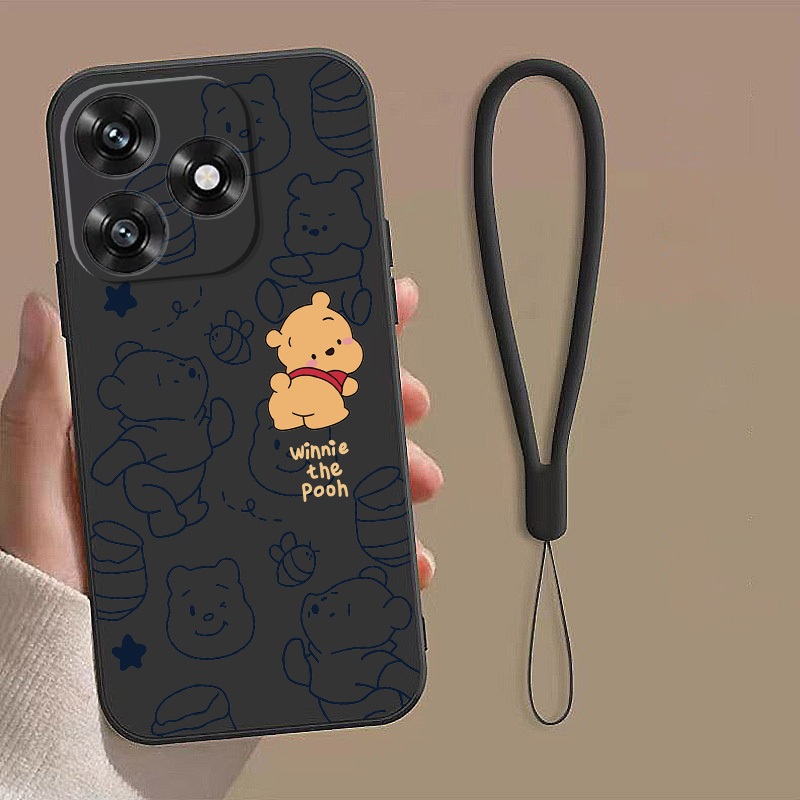 Honor X8d X7d Honor Case Premium Silicon Case น่ารัก Winnie The Pooh Case Soft Cover