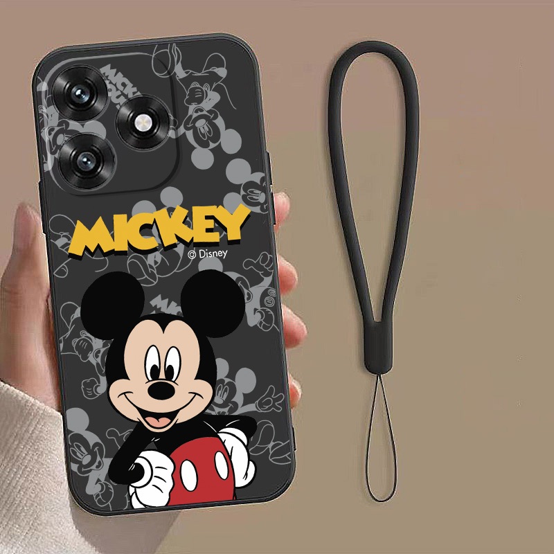 Honor X8d X7d Honor Case Premium Silicon Disney Case Cute Mickey Case Soft Cover