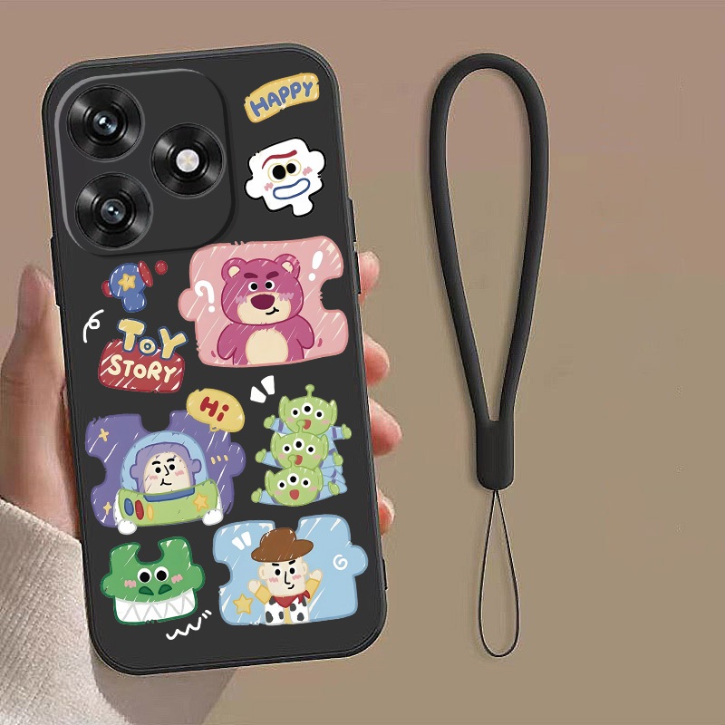 Honor X8d X7d Honor Case Classic Cartoon Soft Case Cute DisneyLotso Silicone Rubber Cover